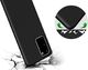 Alogy Etui na telefon silikonowe Alogy do Samsung Galaxy S20 Plus czarne uniwersalny 2
