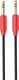 Kabel Hoco Jack 3.5mm - Jack 3.5mm 1m czerwony (6957531079293) 1