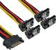 InLine SATA - SATA, 0.3m, Wielokolorowy (29683X) 1