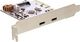 Kontroler InLine Kontroler hosta InLine USB 3.1, PCIe x4, 2 portowy typ C + śledź low profile 1