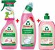 Frosch Frosch Zestaw 3 Malinowych Płynów Do Wc + Do Naczyń + Do Usuwania Kamienia 3