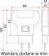 Lampka wtykowa do gniazdka Rum-Lux LED  (12931) 2