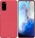 Nillkin Etui Nillkin Frosted Galaxy S20 - Red uniwersalny 1
