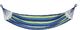 Nils Extreme Hamak z drewnianą belką 70 cm i metalowym uchwytem niebieski 200x100 cm (NC9001) 2