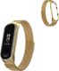 Pasek magnetyczny Xiaomi Mi Band 3 - Gold uniwersalny 1