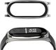 Pasek skórzany do Xiaomi Mi Band 3/4 - Black uniwersalny 2