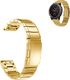 Pasek stalowy do Garmin Fenix 5 - Gold uniwersalny 1