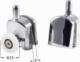 Deante ROLKI DOLNE WYPINANE, CHROMOWANE, DO SZYB 5 MM, FI 21 MM  (2 SZT.) 2