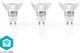 Nedis Nedis Wi-Fi Smart LED Bulb | Warm White | GU10 | 3-Pack 5