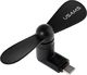 Wentylator USB Usams USAMS Wiatraczek USB-C czarny/black TCMF01 (US-ZB010) 1