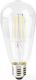 Nedis Nedis Wi-Fi Smart LED Filament Bulb | E27 | ST64 | 5 W | 500 lm 1
