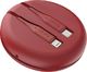 Kabel USB Uniq Lightning - USB-C 1.2 m Czerwony (UNIQ130RED) 4
