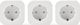 Nedis Nedis Wi-Fi Smart Plug | Schuko Type F | 10 A | 3-Pack 1