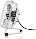 Wentylator USB Nedis Stołowy Metal Mini Fan (FNDK1WT10) 2