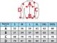 Dedra kurtka softshell z kapturem rozmiar S, 96% poliester+4% elastan (BH61KS-S) 2