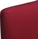 vidaXL Elastyczne pokrowce na krzesła, bordowe, 6 sztuk 2