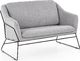 Profeos Sofa dwuosobowa Foster 4X - popielata 1