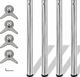 vidaXL 4 Nogi do stołu z regulacją wysokości 710 mm 1