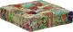 vidaXL Kwadratowy puf patchworkowy, bawełna, 50x50x12 cm, zielony 5