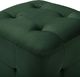vidaXL Pufy, 2 szt., zielone, 30 x 30 x 30 cm, aksamit 4