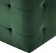 vidaXL Pufy, 2 szt., zielone, 30 x 30 x 30 cm, aksamit 5