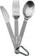 Esbit Sztućce Esbit Titanium Cutlery Set Uniwersalny 1