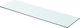 vidaXL Półka pod lustro 70cm przezroczysty (3051569) 2