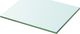 vidaXL Półka pod lustro 20cm przezroczysty (3051544) 2