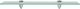 vidaXL Półka pod lustro 50cm przezroczysty (3051496) 3