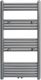 Grzejnik łazienkowy vidaXL Grzejnik łazienkowy, prosty 600 x 1160 mm, szary 1