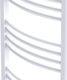 Grzejnik łazienkowy vidaXL Grzejnik łazienkowy, zaokrąglony 500 x 764 mm (140849) - 140849 2