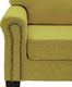 vidaXL 2-osobowa sofa, zielona, tapicerowana tkaniną 6