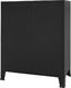 vidaXL Metalowa komoda w industrialnym stylu, 78 x 40 x 93 cm, czarna 4