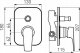 Bateria wannowa Ferro BTG7PVL BATERIA TIGA VERDELINE PODTYNK. 2-FUNK., CHROM FERRO // BF.BTG7PVL 1