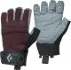 Black Diamond Rękawice wspinaczkowe Women's Crag Half-Finger Gloves bordowe r. XS (BD8018686018XS_1) 1