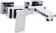 Bateria wannowa Valvex 2455920 BAT. LOFT BLACK WANNOWA CHROM BEZ AKC. VALVEX // BV.2455920 11