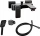 Bateria wannowa Valvex 2455920 BAT. LOFT BLACK WANNOWA CHROM BEZ AKC. VALVEX // BV.2455920 4