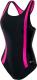 AquaWave Strój kąpielowy Asma Black/Raspberry Sorbet r. M 1