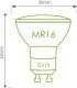 Whitenergy Żarówka LED, GU10, COB, 8W, 230V, ciepła biała (09823) 4
