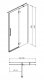 Cersanit S159-006 DRZWI NA ZAWIAS. KAB, PRYSZNIC CREA 90X200 PRAWE TRANSP. // KNC.DRZ-CREA-90X200-TR-P 11