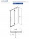 Cersanit S159-006 DRZWI NA ZAWIAS. KAB, PRYSZNIC CREA 90X200 PRAWE TRANSP. // KNC.DRZ-CREA-90X200-TR-P 3