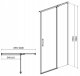Cersanit S162-006 DRZWI NA ZAWIAS KAB. PRYSZNIC. MODUO 90X195 PRAWE TRANSP. // KNC.DRZ-MODUO-90X195-TR-P 6