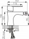 Bateria bidetowa Ferro BAT. ALGEO BIDET CZARNY FERRO // BF.BAG6BL 1