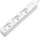 LogiLink zwykła 3 gniazd 1.5m 1xUSB biały (LPS229) 1