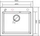 Zlewozmywak Kernau  Kernau KGS H 60 1B Grey Metallic 2
