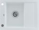 Zlewozmywak Kernau  granitowy Kernau KGS M 4565 1B1D Pure White 1