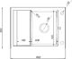 Zlewozmywak Kernau  granitowy Kernau KGS M 4565 1B1D Pure White 1
