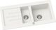 Zlewozmywak Kernau Zlewozmywak granitowy Kernau KGS V 60 1,5B1D White 2