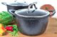 Vinzer Garnek 5l Vinzer Premium Granite Line 24cm uniwersalny 1