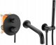 Zestaw prysznicowy Rea REA-P6300 ZESTAW WANNOWY PODTYNKOWY LUNGO BLACK MAT REA // N.REA.WANN-LUNGO-BLACK 1